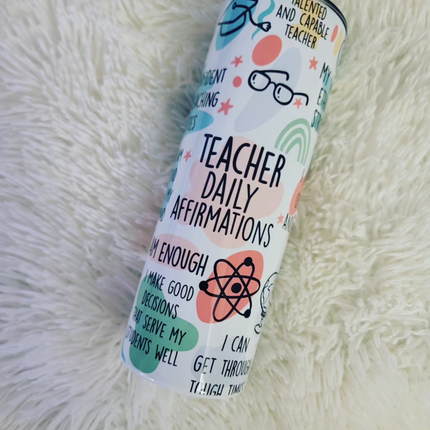 Teacher Affirmations Tumbler