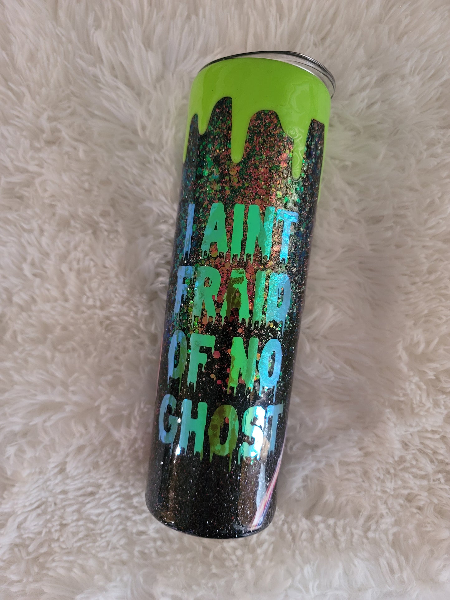 Ghostbusters Glitter Tumbler