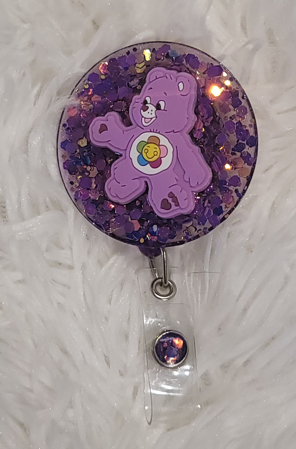 C Bear Badge Reel or Lanyard