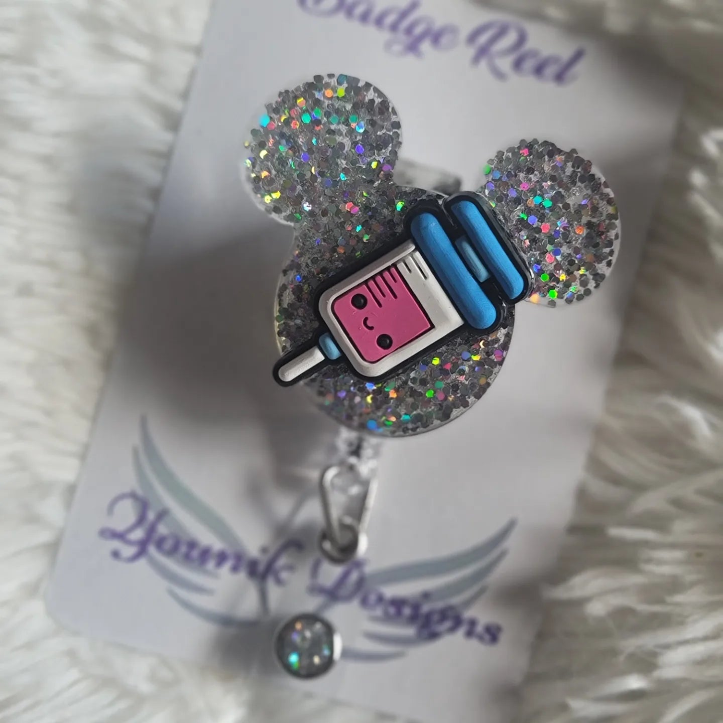 Medical Syringe Badge Reel