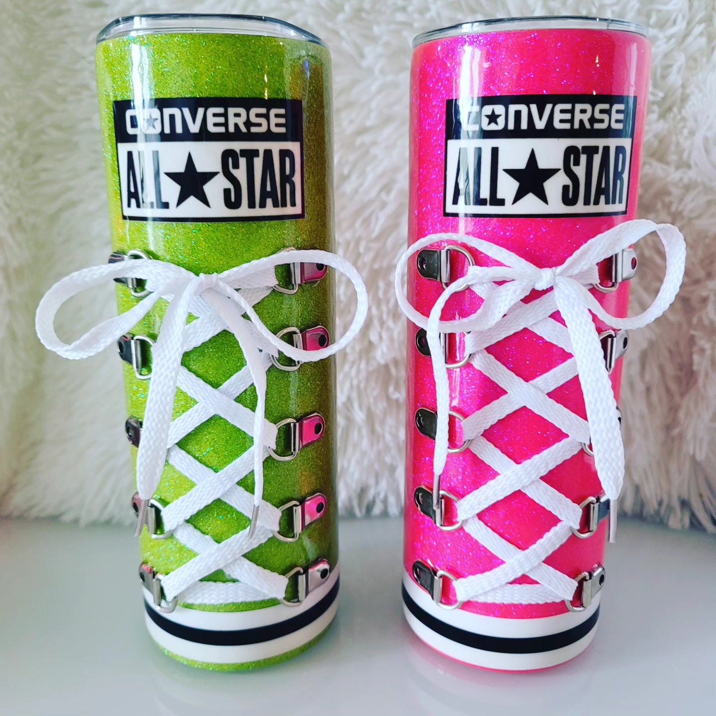 Converse Glitter Tumbler