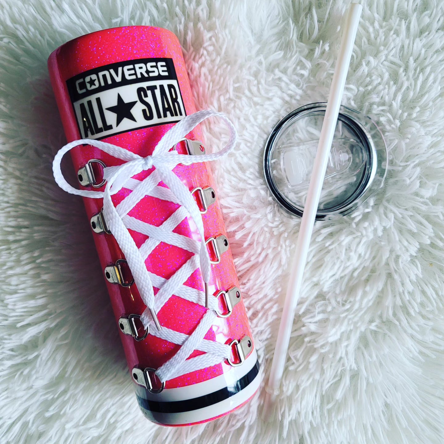 Converse Glitter Tumbler