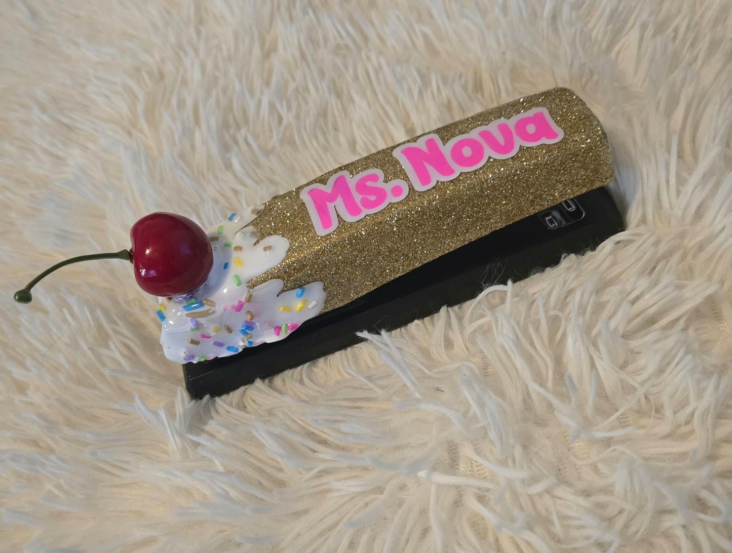 Icing Drip Glitter Desk Supplies