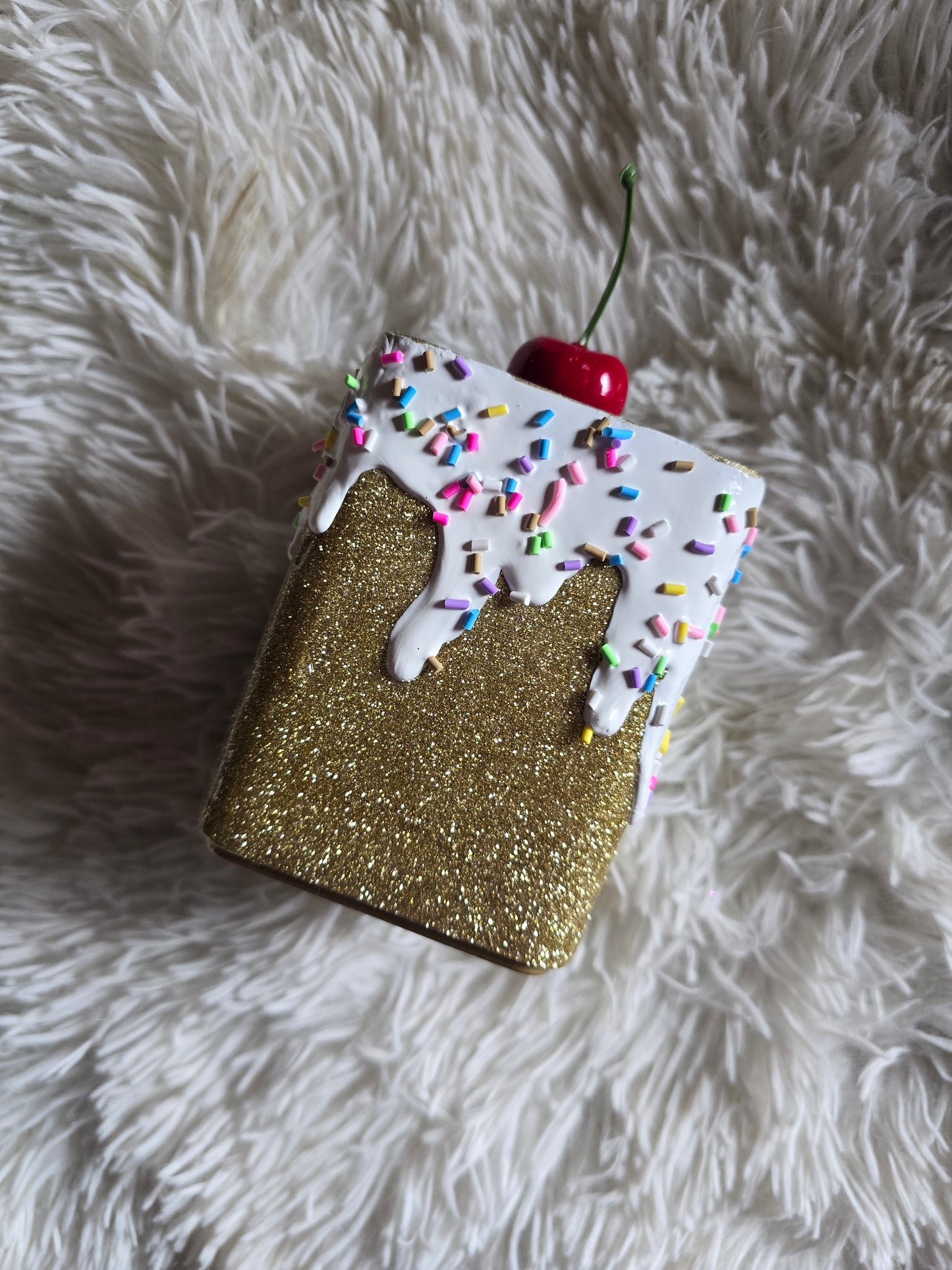Icing Drip Glitter Desk Supplies