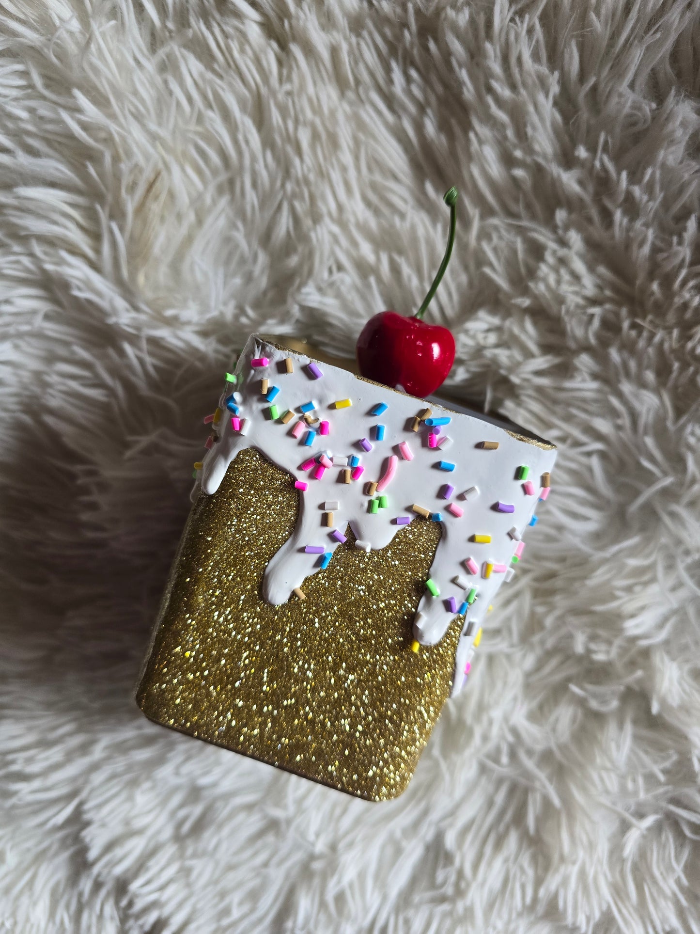 Icing Drip Glitter Desk Supplies