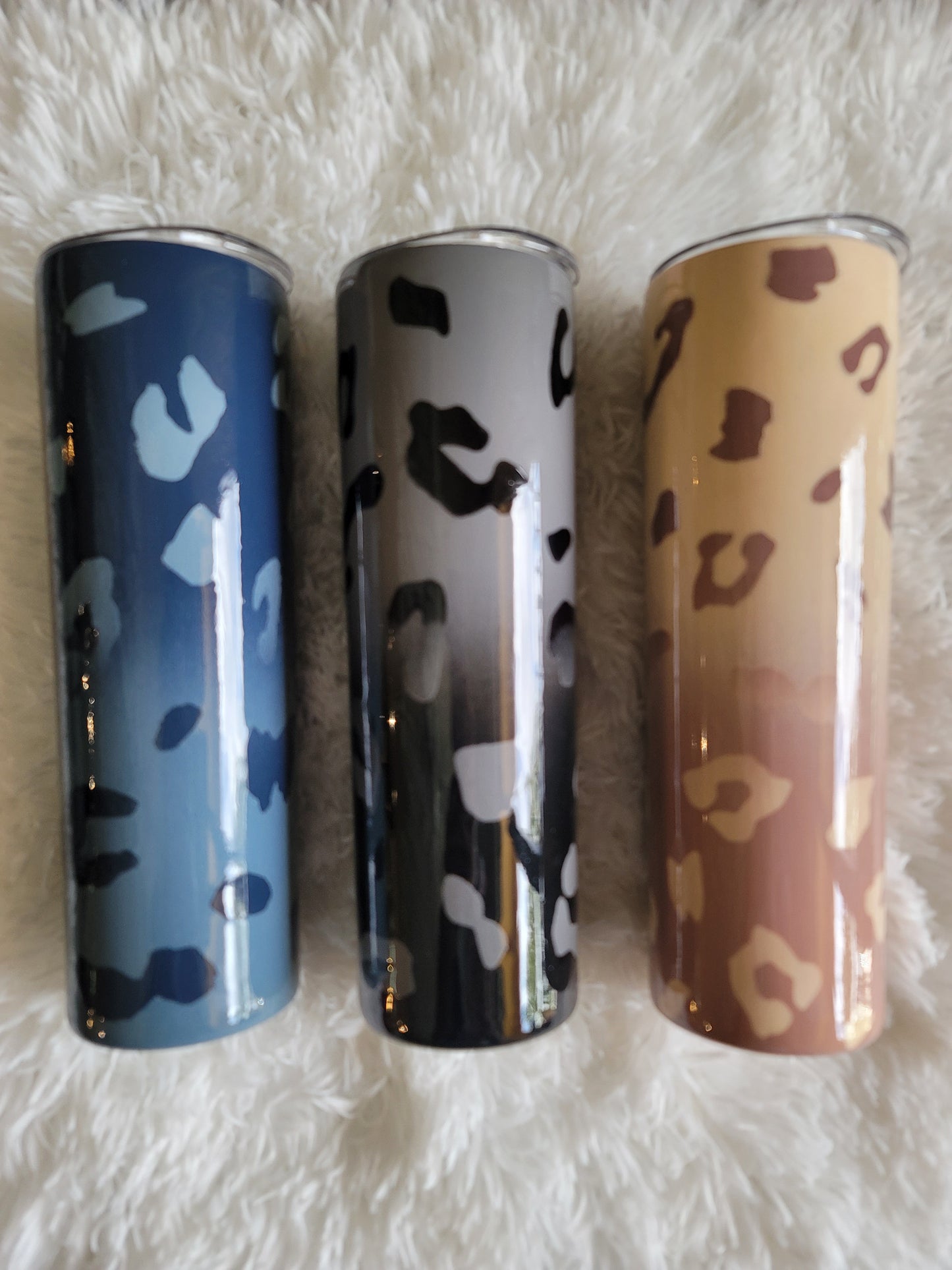 Leopard Two Tone Tumbler