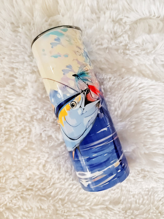 Saltwater Fishing Tumbler