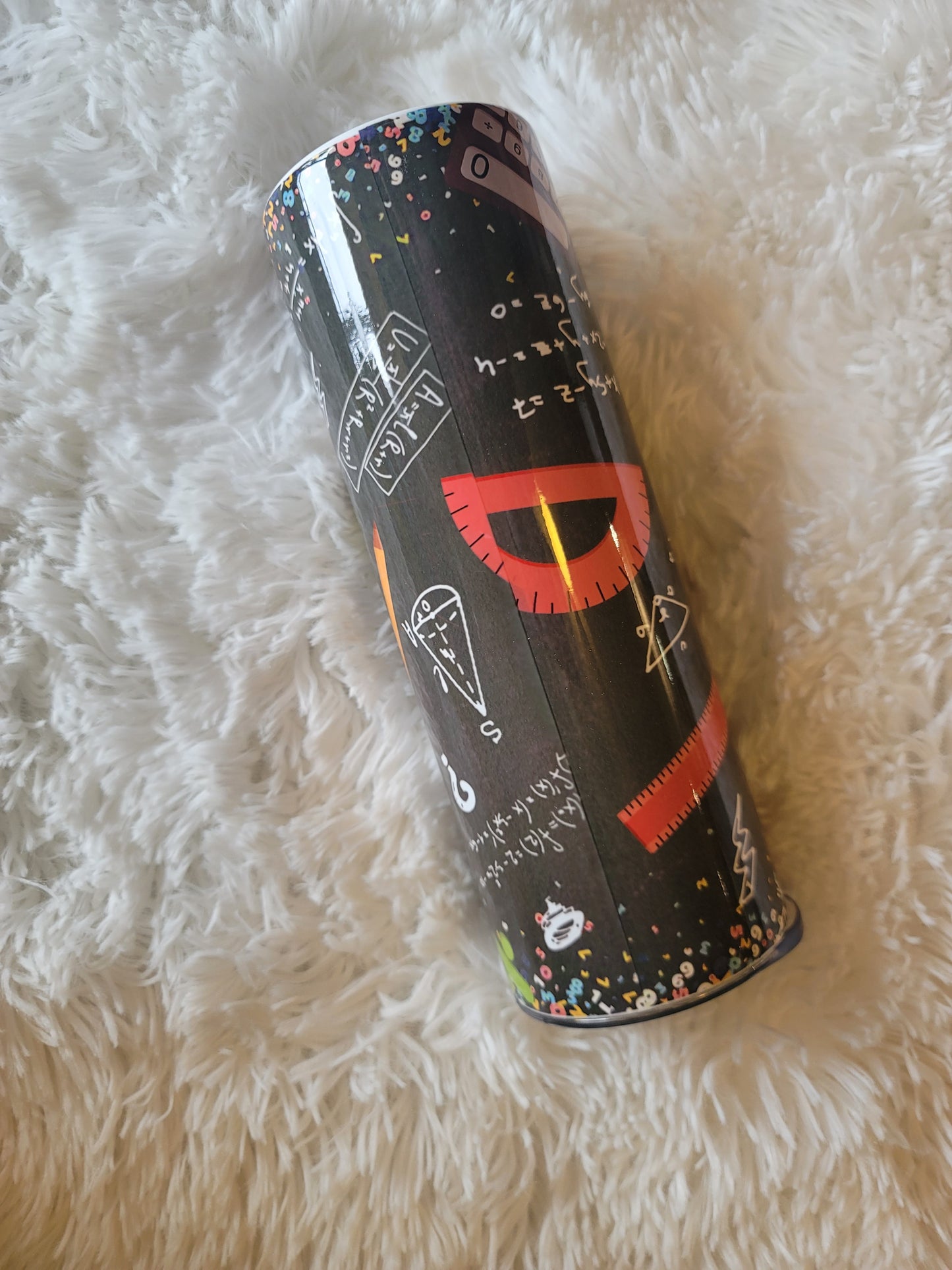 Math Teacher Tumbler