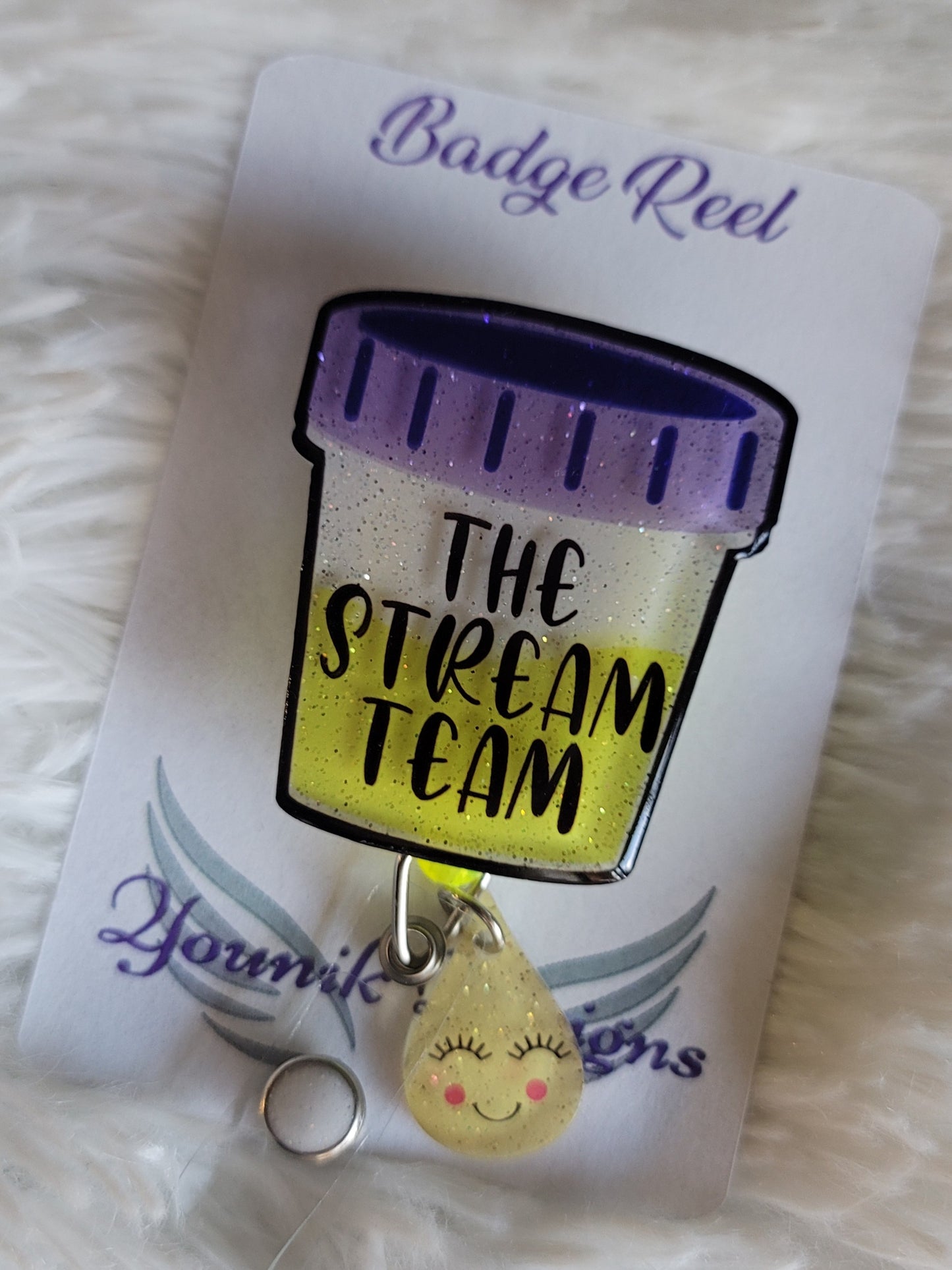 The Stream Team Badge Reel or Lanyard